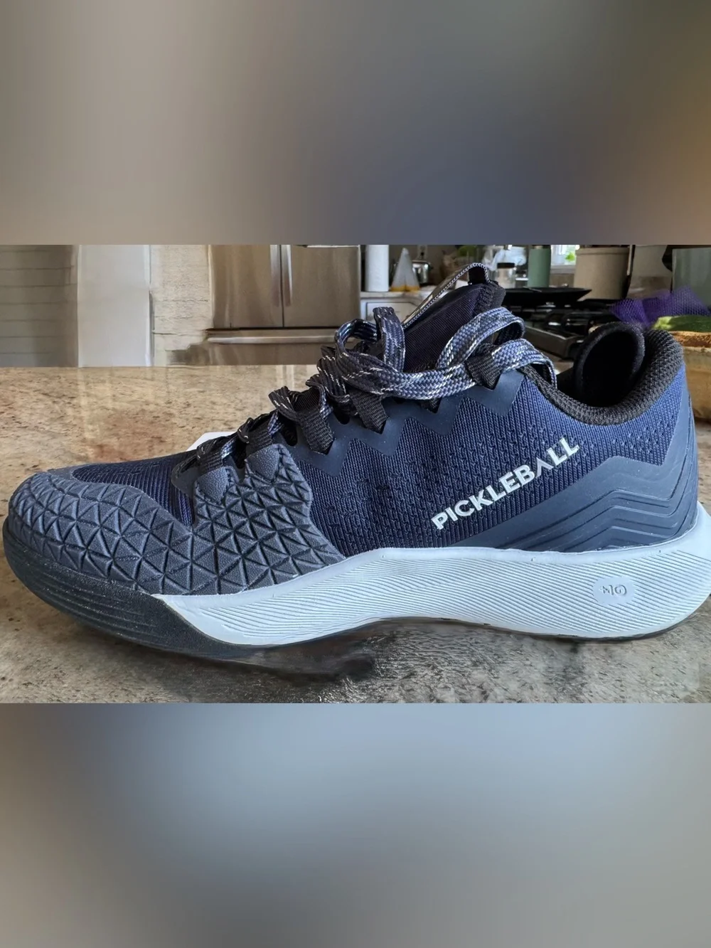 Men's Performance P-38 Lightning Pickleball Shoes Navy and White